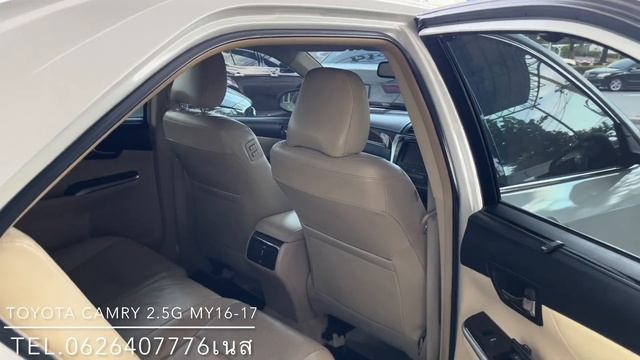 เข้าใหม่รถบ้านอีกแล้ว TOYOTA CAMRY 2.5G ปี2016จด17 เนียนทุกตรงก่อนปรับสภาพรีวิวสดๆ смотреть онлайн