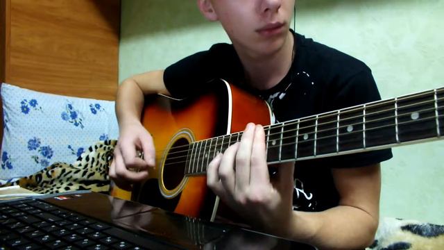 Three Days Grace -- Never Too Late (guit. cover) смотреть онлайн