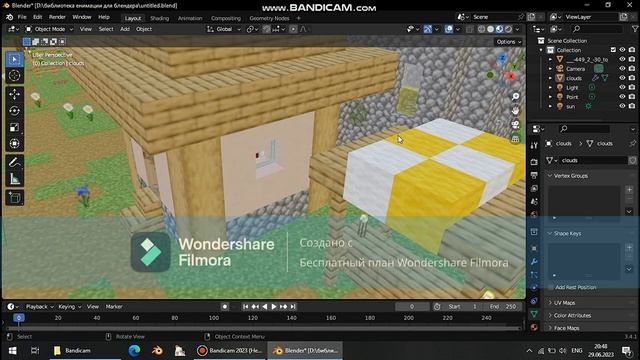 Гайд как улучшить качество текстур майна в Blender смотреть онлайн
