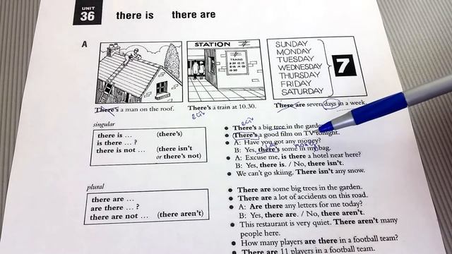 24. THERE IS, THERE ARE | Правило | Перевод | Примеры | Практика | Learn English