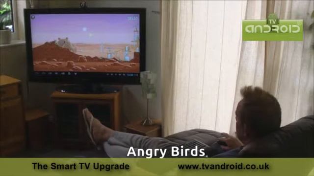 TV Android Running Angry Birds www.tvandroid.co.uk смотреть онлайн