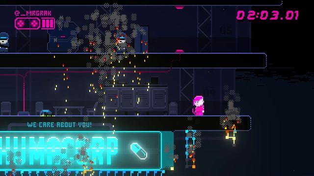 Lazr (Tech Demo) - Cyberpunk Retro Action Platformer with Very Satisfying Cloth Simulation Physics смотреть онлайн