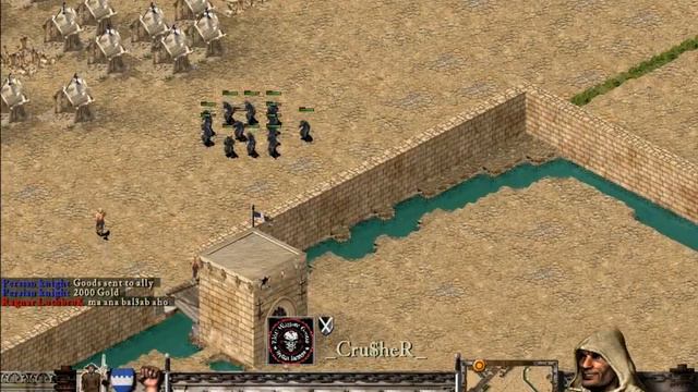 بهترین بازی عمر مو کردم 😂😂 جنگ های صلیبی آنلاین 1 stronghold crusader online смотреть онлайн