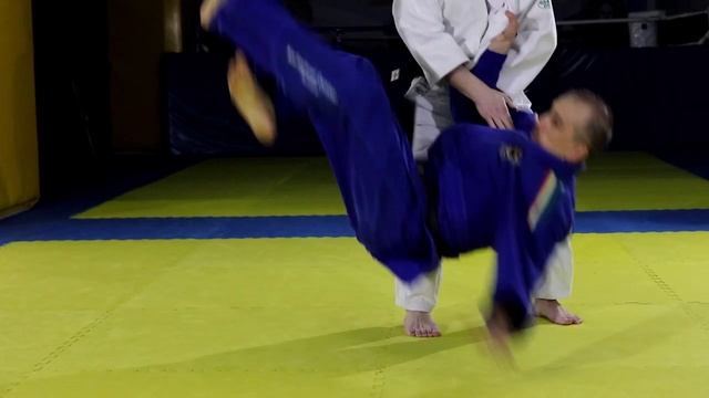 Бросок ПЕРЕДНЯЯ ПОДСЕЧКА (Тэкэндо) смотреть онлайн