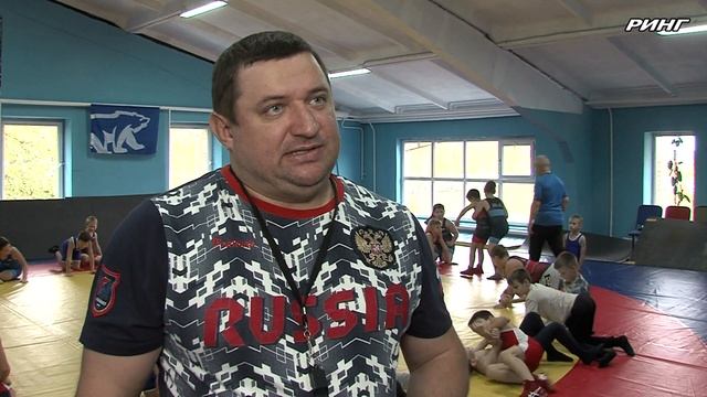 Отделение греко-римской борьбы Луховицкой спортивной школы провело открытую тренировку смотреть онлайн
