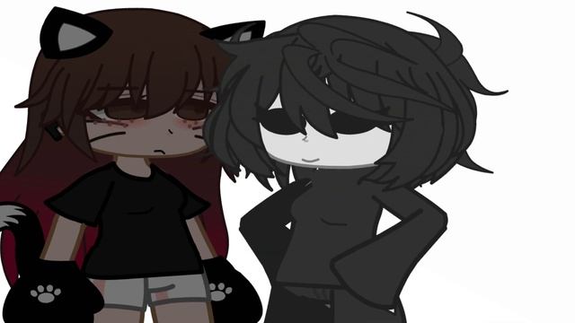 Sad cat dance #gacha #edit смотреть онлайн