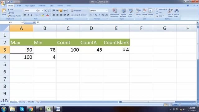 Microsoft Excel 2007 / 2010 in Urdu / Hindi : 10 of 10 смотреть онлайн