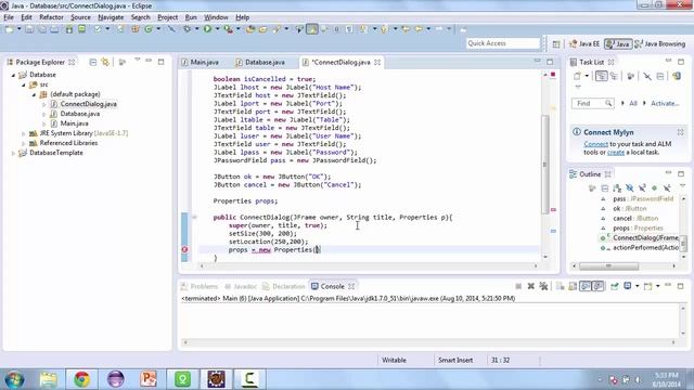 3-Database in Java Connect database class смотреть онлайн