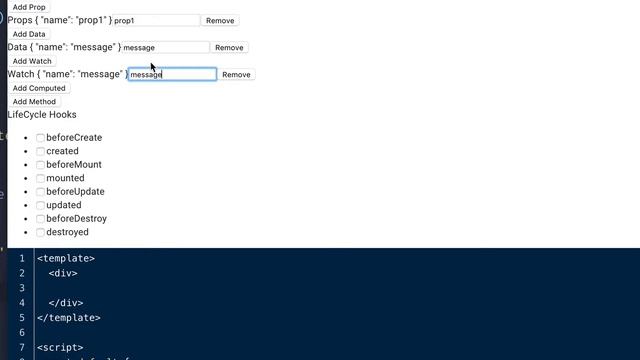 Vue component generator смотреть онлайн