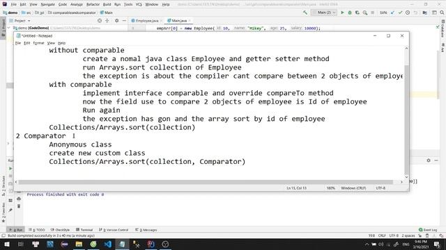 The easiest way to understand comparable and comparator in Java смотреть онлайн