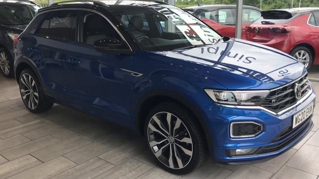2020 20 VW T-Roc1.5 TSI EVO R-Line for sale at Thame Cars смотреть онлайн