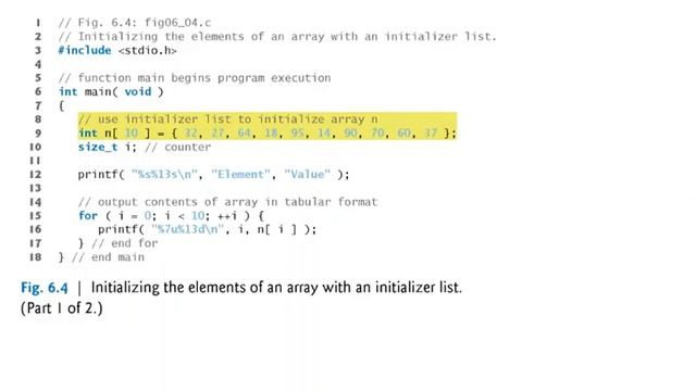 Arrays in C смотреть онлайн