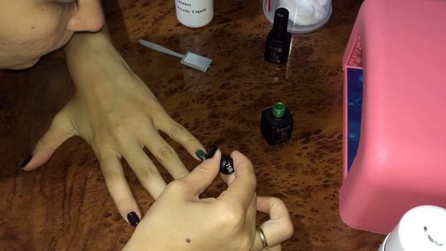 Маникюр " Кошачий Глаз" от фирмы Kodi смотреть онлайн