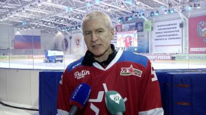 Сборная команда  Смоленской области скрестила клюшки с командой «Красные звезды»