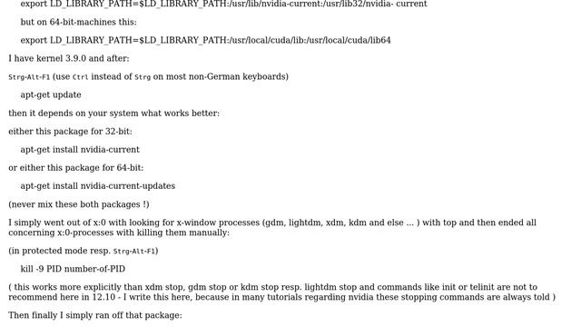 Ubuntu: How can I Install Nvidia Driver GT 520 and Cuda 5.0 in Ubuntu13.04? (2 Solutions!!) смотреть онлайн