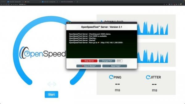 SpeedTest from and To your Synology NAS