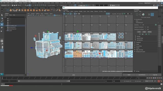 Tips and Tricks - UV Editor Maya - #0003 смотреть онлайн