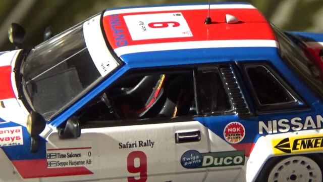 Обзор масштабной модели Nissan 240 RS Salonen-Harjanne смотреть онлайн
