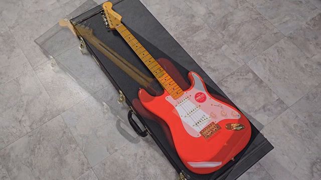 Squier FSR Classic Vibe '50s Stratocaster - Fiesta Red смотреть онлайн