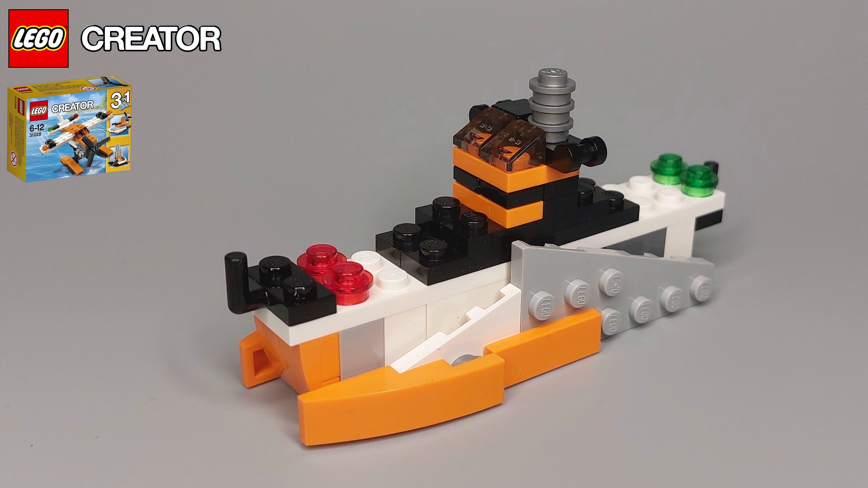 Лего Самоделки - КОРАБЛЬ из Lego Creator (31028) #1 смотреть онлайн