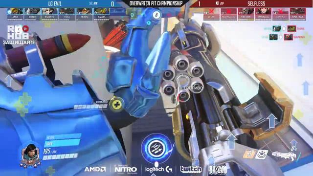 LG Evil vs Selfless - Overwatch PIT NA [Group Stage] смотреть онлайн