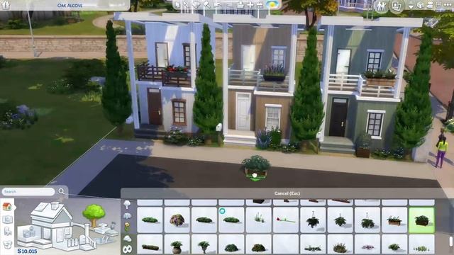 Tiny Student Community STARTER HOUSES { NO CC } DISCOVER UNIVERSITY ONLY - Speed Build - The Sims 4 смотреть онлайн