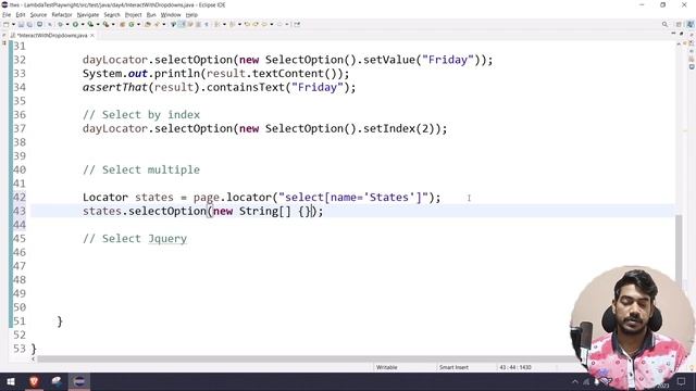 Playwright Java Tutorial ? | How To Handle Dropdowns | Part IV | LambdaTest смотреть онлайн