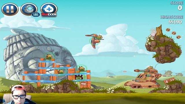 Обзор игры Angry Birds Star Wars 2 (Злые Птички: Звездные Войны 2) ВСЕМ ЧУБАККА, ПОЦОНЫ смотреть онлайн