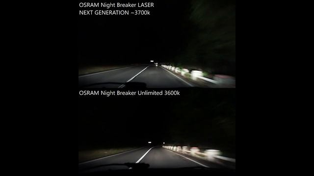OSRAM Night Breaker LASER NEXT GENERATION 2018 vs Night Breaker Unlimited смотреть онлайн