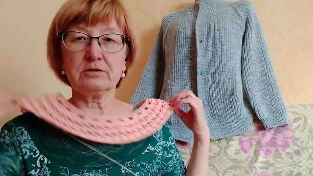 ?Кардиган почти готов//реглан сверху// новые процессы//готовые работы и процессы ? смотреть онлайн