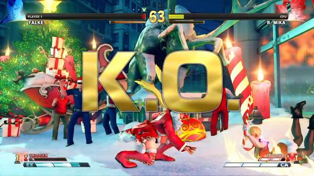 STREET FIGHTER V Falke vs R Mika смотреть онлайн