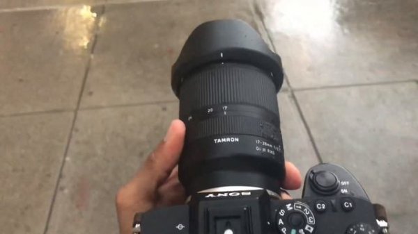 Tamron 17-28mm f2.8 Di III RXD Weather Sealing Test