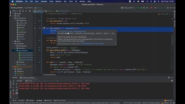 46 - Class Based Views: CreateView UpdateView and DeleteView - Django | DRF | React w. Data Analysi смотреть онлайн