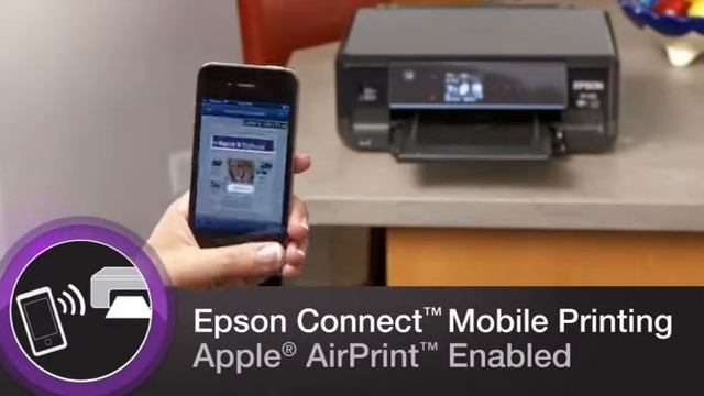 Epson® Expression Home XP-610 Small-in-One™ Wireless Inkjet Printer смотреть онлайн