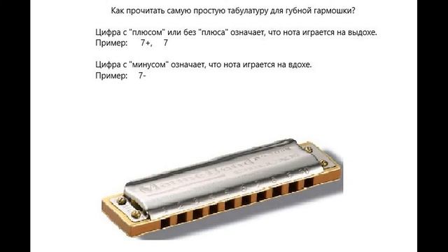 Как научиться играть на губной гармонике (как прочесть табулатуру) смотреть онлайн