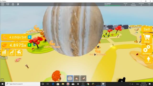 NEW HALLOWEEN UPDATE!?NEW STAGE!?NEW LEADERBOARD!?TOP 20! (Lifting Simulator Roblox)