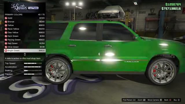 GTA 5 ONLINE Albany Cavalcade Customization смотреть онлайн