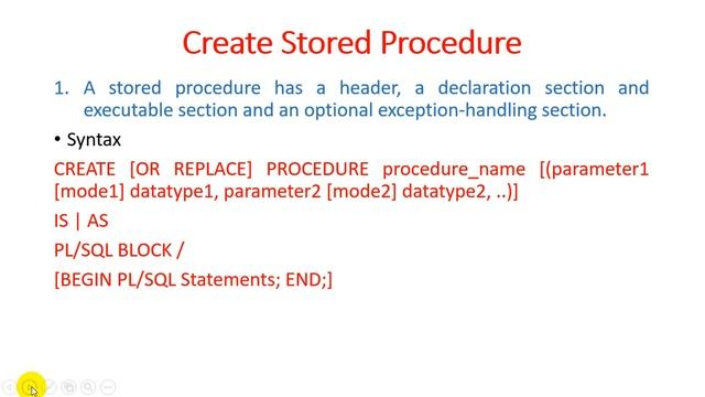 Unit - 10 - Lecture 1 Stored Procedure - I смотреть онлайн