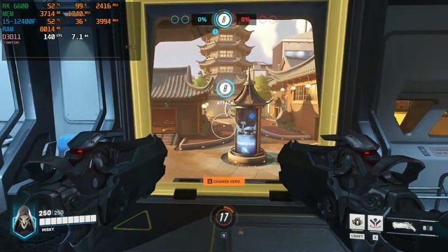 Overwatch 2 : RX 6600 8GB + i5-12400F : Ultra Graphics смотреть онлайн