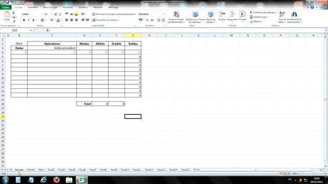 Tuto La Gestion Des Feuilles (Excel 2010)