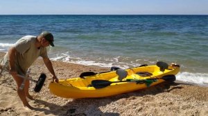 Тележка для транспортировки пластикового каяка