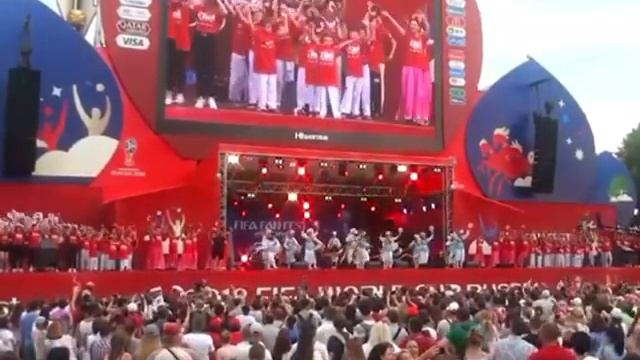 Корейская программа в рамках Фестиваля болельщиков FIFA 러시아의 붉은 악마 23.06.2018 смотреть онлайн