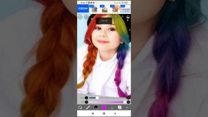 красим волосы Милане Хаметовой