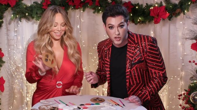 GLAMMING Christmas Cookies with MARIAH CAREY! смотреть онлайн