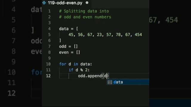 In Python To detect if the number if odd or even, you can use the modulo ('%') operator. смотреть онлайн