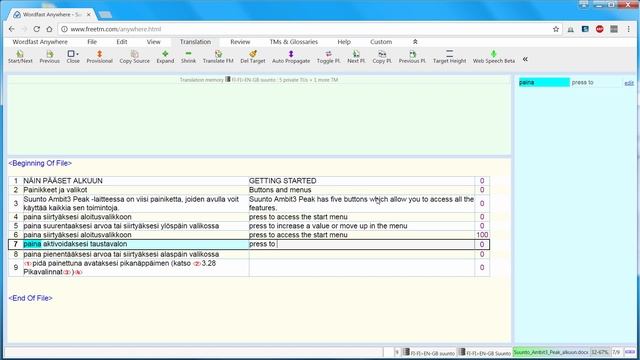 First steps with Wordfast Anywhere (2016 edition) смотреть онлайн