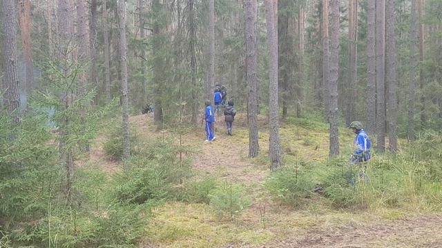 Так выглядит группа захвата сзади. Тренировка в кадетском корпусе с 