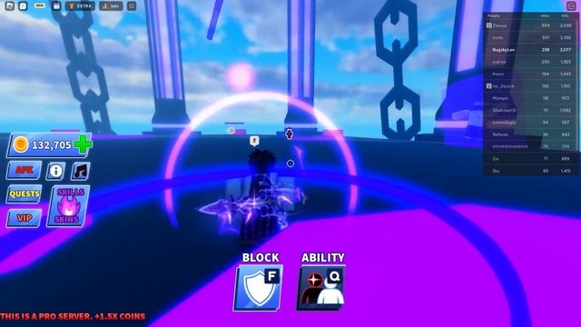 Trolling With PHANTOM | Blade Ball смотреть онлайн