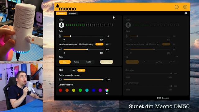 Maono DM30 - microfon pentru gaming cu RGB ! смотреть онлайн