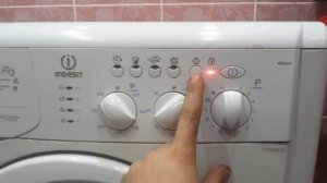 Сброс программы на стиральной машины INDESIT